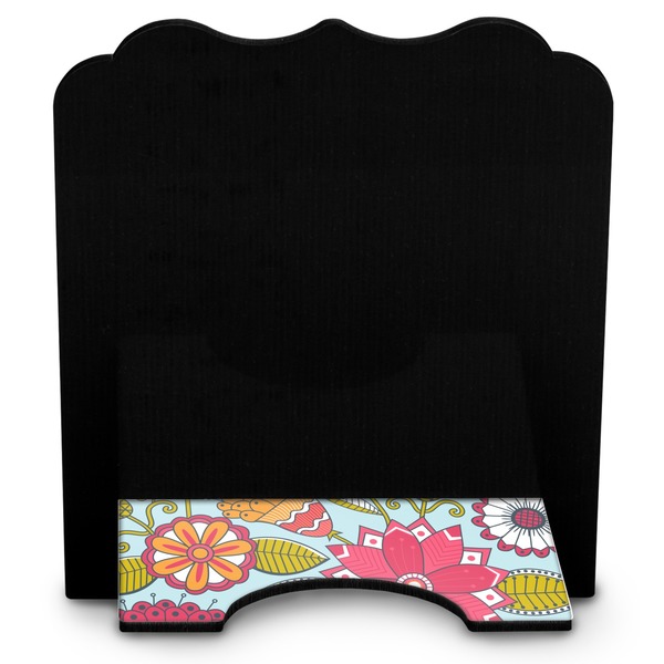 Wild Flowers Stylized Tablet Stand - Back