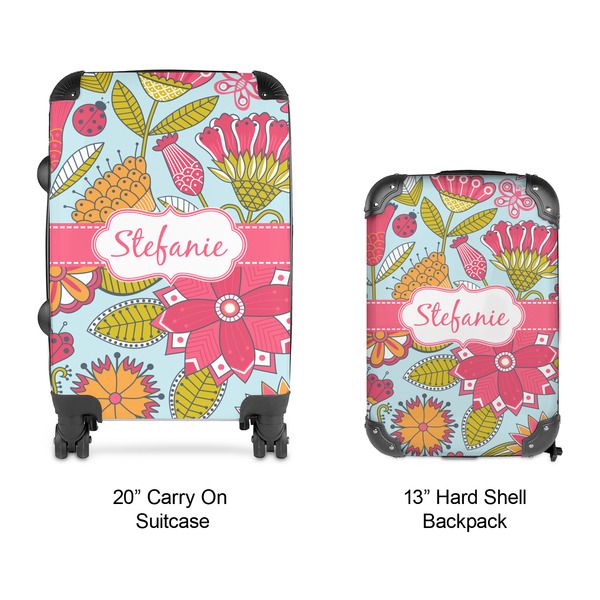 Wild Flowers Suitcase Set 4 - APPROVAL