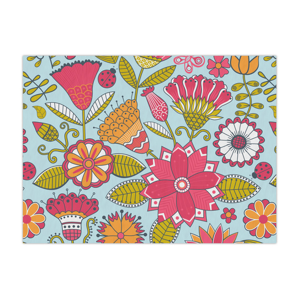 Custom Wild Flowers Large Tissue Papers Sheets - Heavyweight