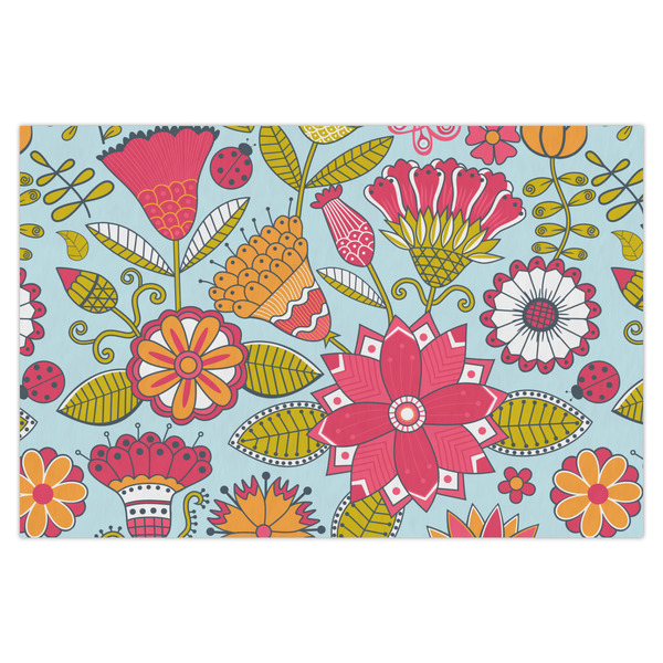 Custom Wild Flowers X-Large Tissue Papers Sheets - Heavyweight