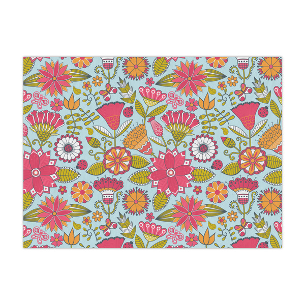 Custom Wild Flowers Tissue Paper Sheets - Large - Lightweight