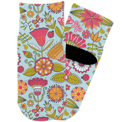 Wild Flowers Toddler Ankle Socks
