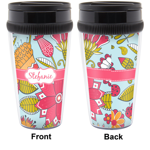 Wild Flowers Travel Mug Approval (Personalized)