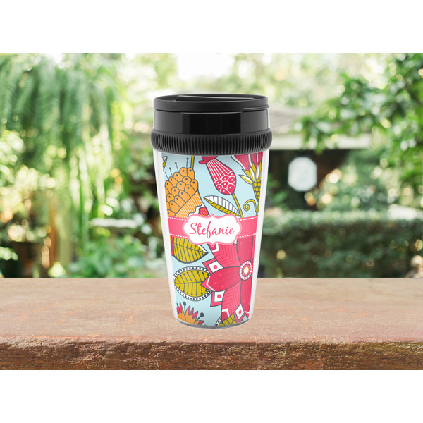 Wild Flowers Travel Mug Lifestyle (Personalized)