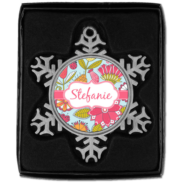 Wild Flowers Vintage Snowflake - In box