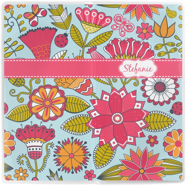 Wild Flowers Vinyl Document Wallet - Apvl