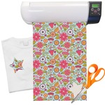 Wild Flowers Heat Transfer Vinyl Sheet (12"x18")