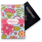 Wild Flowers Vinyl Passport Holder (Personalized)
