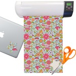 Wild Flowers Sticker Vinyl Sheet (Permanent)