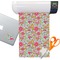 Wild Flowers Sticker Vinyl Sheet (Permanent)