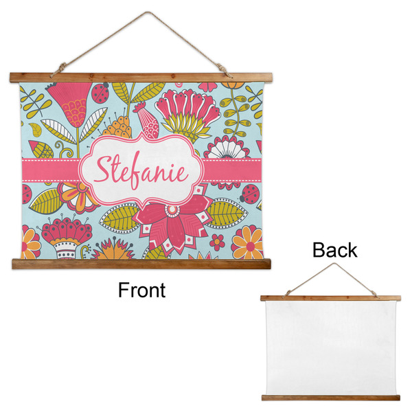 Wild Flowers Wall Hanging Tapestry - Landscape - APPROVAL