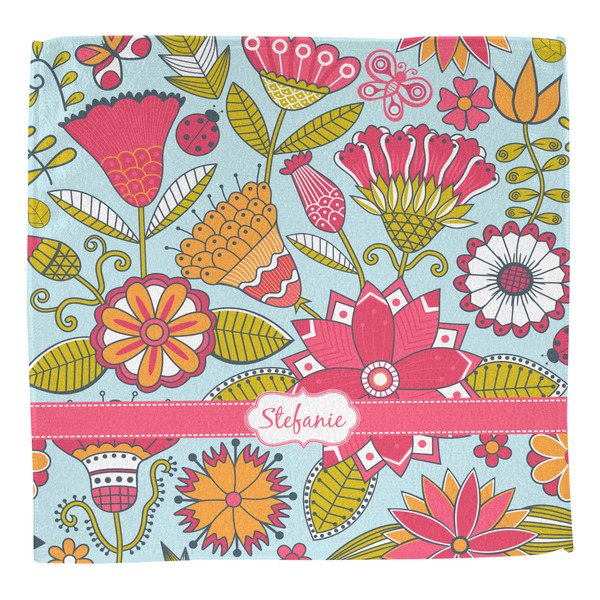 Wild Flowers Washcloth - Front - No Soap