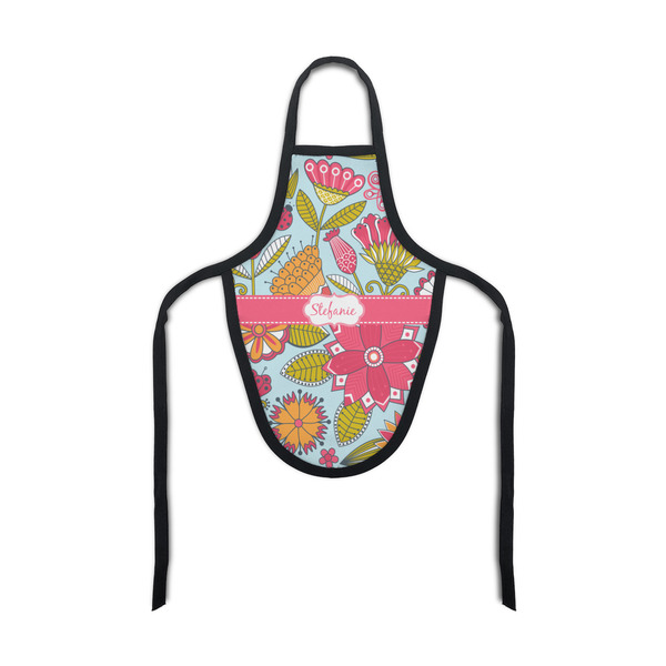 Custom Wild Flowers Bottle Apron (Personalized)