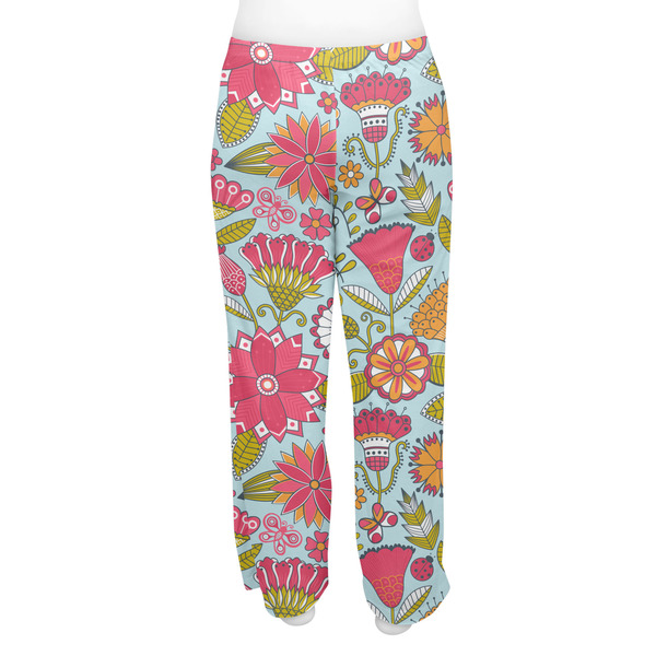 Wild Flowers Women's Pj on model - Back