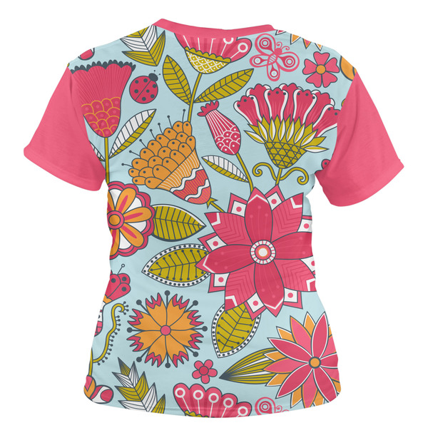 Wild Flowers Women's T-shirt Back