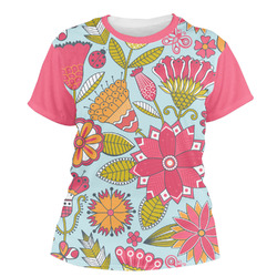 Wild Flowers Women's Crew T-Shirt - Large