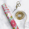 Wild Flowers Wrapping Paper Roll - Matte - In Context