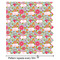 Wild Flowers Wrapping Paper Roll - Matte - Partial Roll