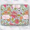 Wild Flowers Wrapping Paper Roll - Matte - Wrapped Box