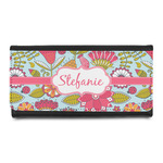 Wild Flowers Leatherette Ladies Wallet (Personalized)