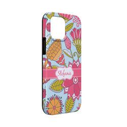 Wild Flowers iPhone Case - Rubber Lined - iPhone 13 Mini (Personalized)