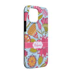 Wild Flowers iPhone Case - Rubber Lined - iPhone 13 Pro (Personalized)