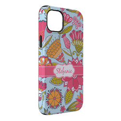 Wild Flowers iPhone Case - Rubber Lined - iPhone 14 Plus (Personalized)
