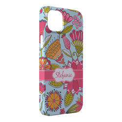 Wild Flowers iPhone Case - Plastic - iPhone 14 Pro Max (Personalized)