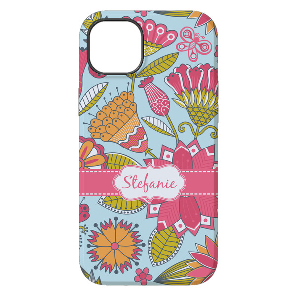Wild Flowers iPhone 14 Pro Max Tough Case - Back