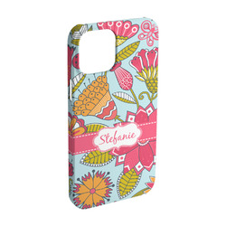 Wild Flowers iPhone Case - Plastic - iPhone 15 (Personalized)