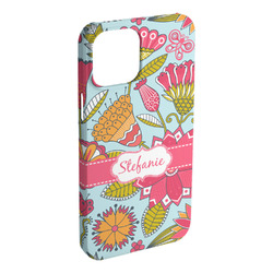 Wild Flowers iPhone Case - Plastic - iPhone 15 Plus (Personalized)