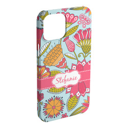Wild Flowers iPhone Case - Plastic (Personalized)