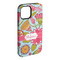 Wild Flowers iPhone 15 Pro Max Tough Case - Angle