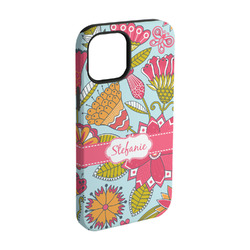 Wild Flowers iPhone Case - Rubber Lined - iPhone 15 (Personalized)