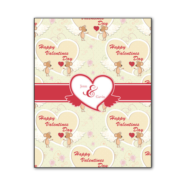 Custom Mouse Love Wood Print - 11x14 (Personalized)