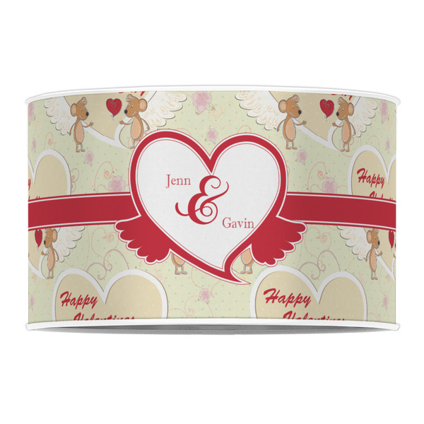 Mouse Love 12" Drum Lampshade - FRONT (Poly Film)