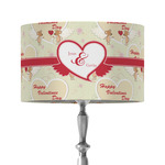 Mouse Love 12" Drum Lamp Shade - Fabric (Personalized)