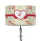 Mouse Love 12" Drum Lampshade - ON STAND (Fabric)