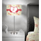 Mouse Love 13 inch drum lamp shade - in room