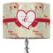 Mouse Love 16" Drum Lampshade - ON STAND (Fabric)