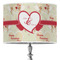 Mouse Love 16" Drum Lampshade - ON STAND (Poly Film)
