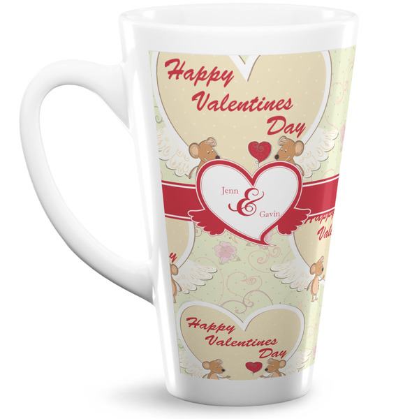 Custom Mouse Love 16 Oz Latte Mug (Personalized)