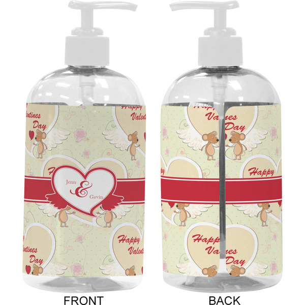 Mouse Love 16 oz Plastic Liquid Dispenser- Approval- White