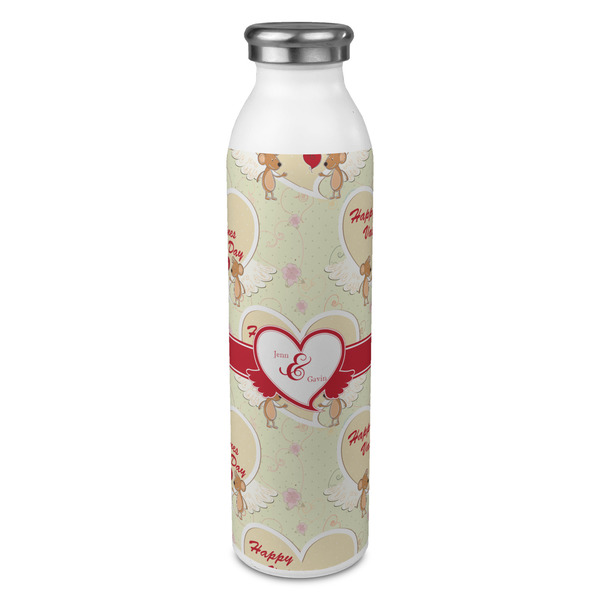 Custom Mouse Love 20oz Stainless Steel Water Bottle - Full Print (Personalized)