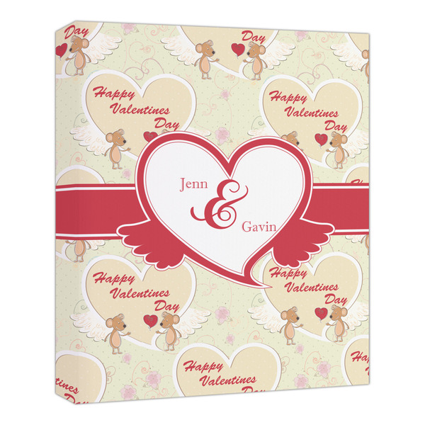 Custom Mouse Love Canvas Print - 20x24 (Personalized)