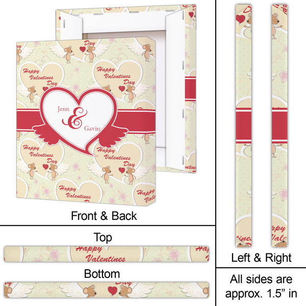 Mouse Love 20x24 - Canvas Print - Approval