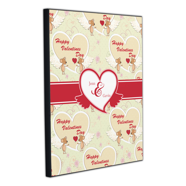 Mouse Love 20x24 Wood Print - Angle View