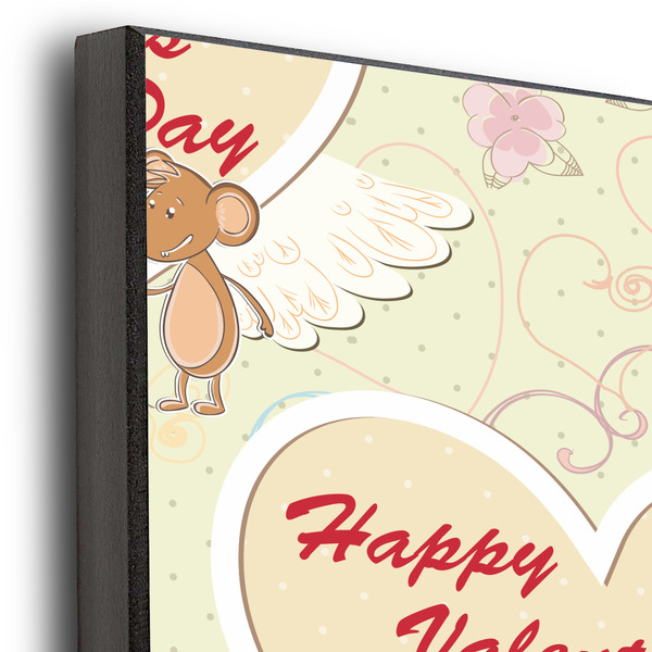 Mouse Love 20x24 Wood Print - Closeup