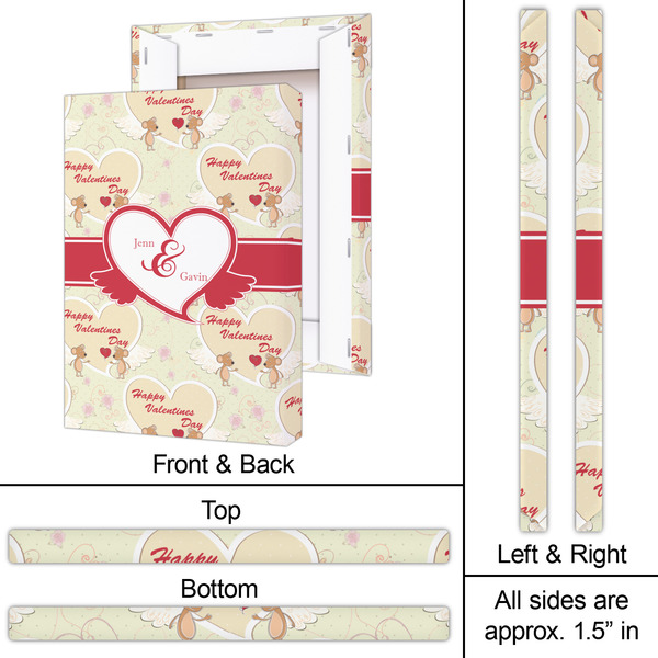 Mouse Love 20x30 - Canvas Print - Approval