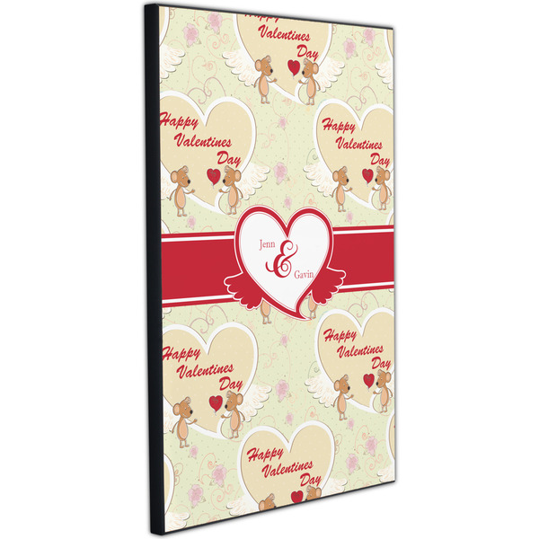 Mouse Love 20x30 Wood Print - Angle View